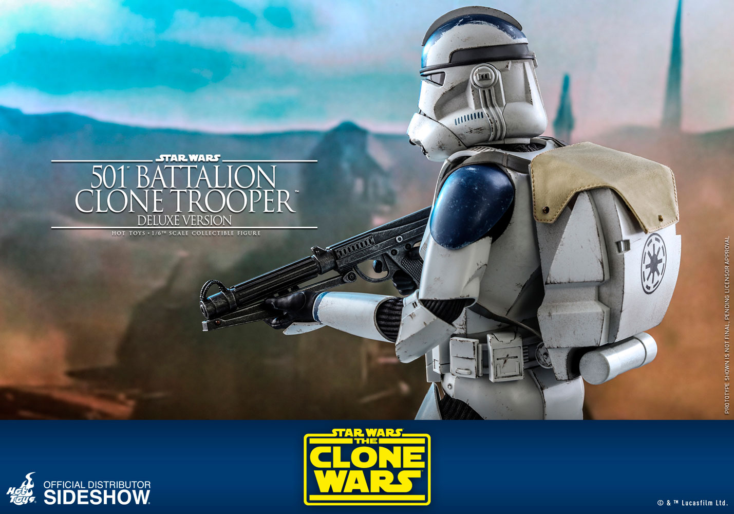 501st Battalion Clone Trooper (Deluxe) Sixth Scale Figure