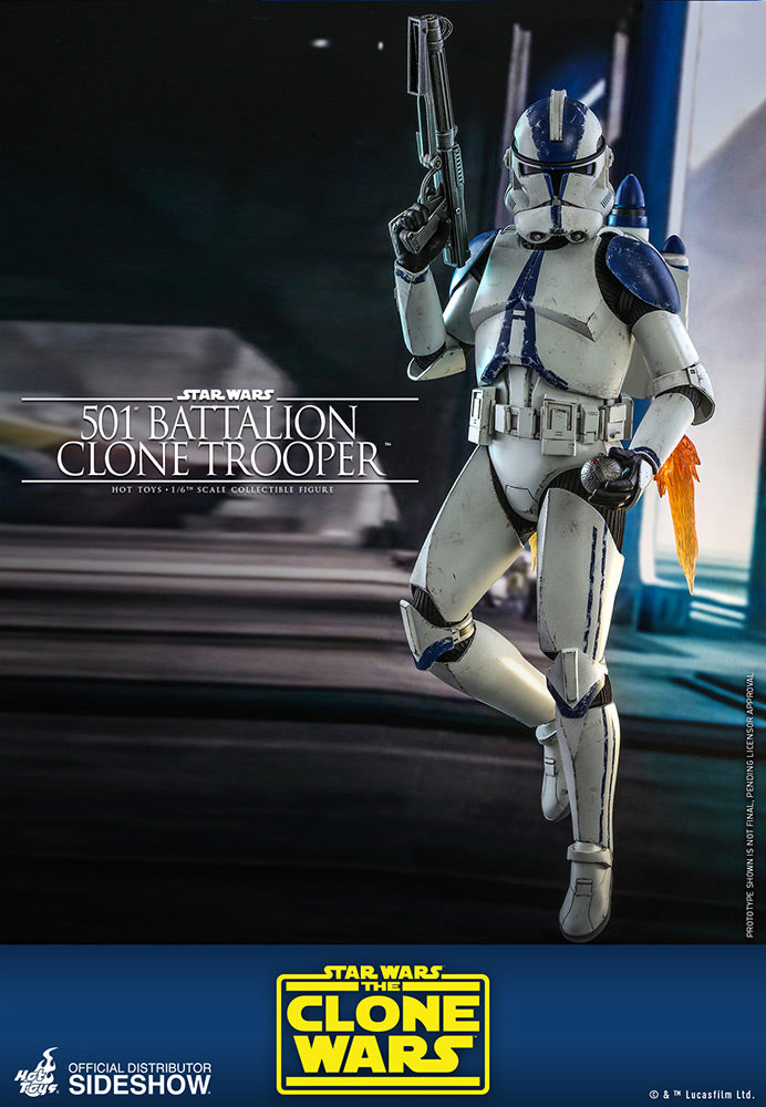 501st Battalion Clone Trooper Sixth Scale Figure