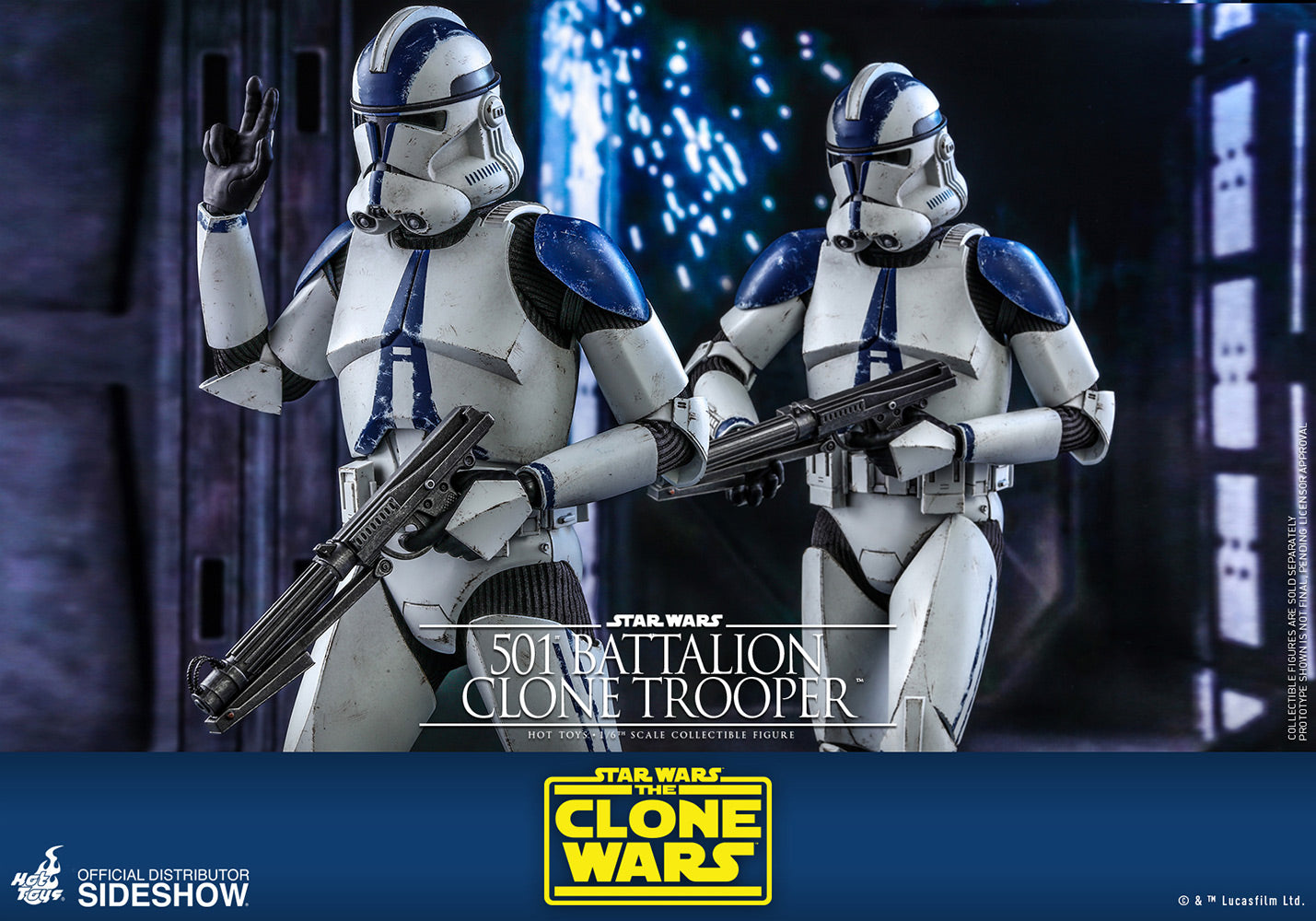 501st Battalion Clone Trooper Sixth Scale Figure