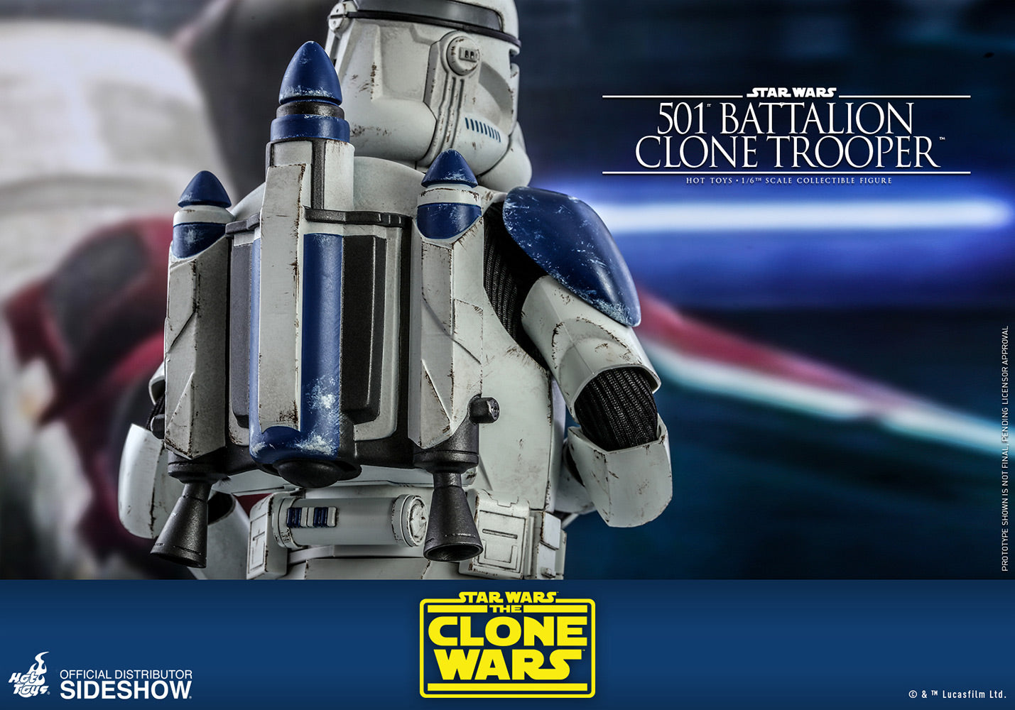 501st Battalion Clone Trooper Sixth Scale Figure