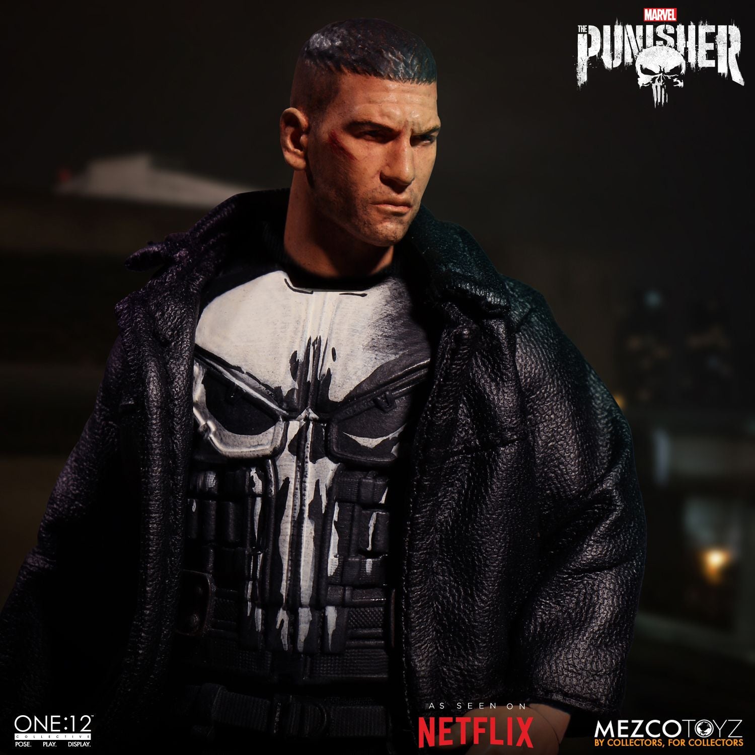 Mezco Netflix Punisher One: 12 Collective: Marvel Action
