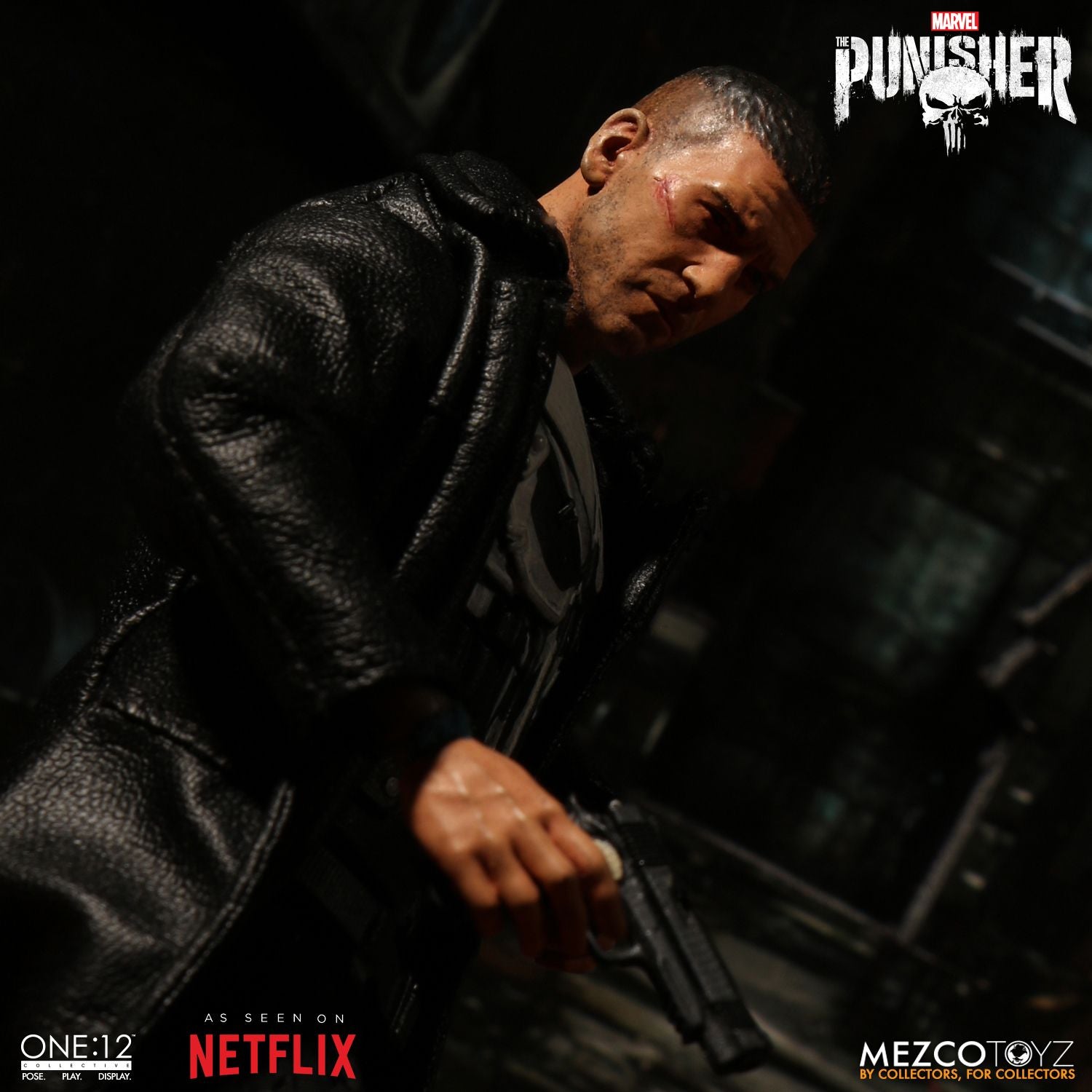 Mezco Netflix Punisher One: 12 Collective: Marvel Action Figure - Collectors Row Inc.