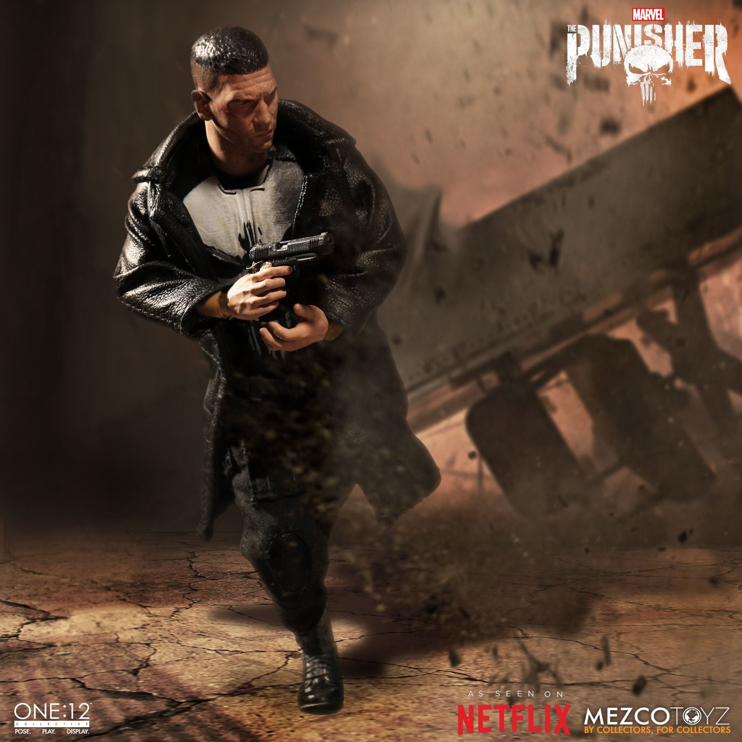 メズコ パニッシャー Netflix版 mezco フィギュア Amazon.co.jp: Mezco One : 12 Collective : Netflix Punisher