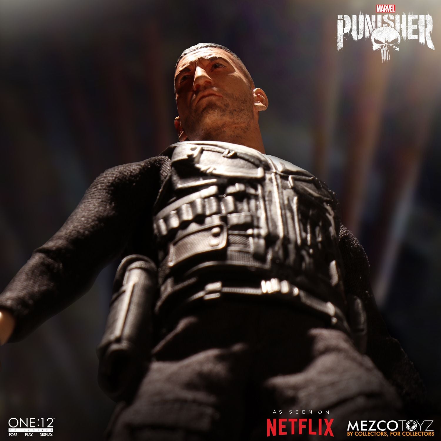 Mezco Netflix Punisher One: 12 Collective: Marvel Action Figure - Collectors Row Inc.