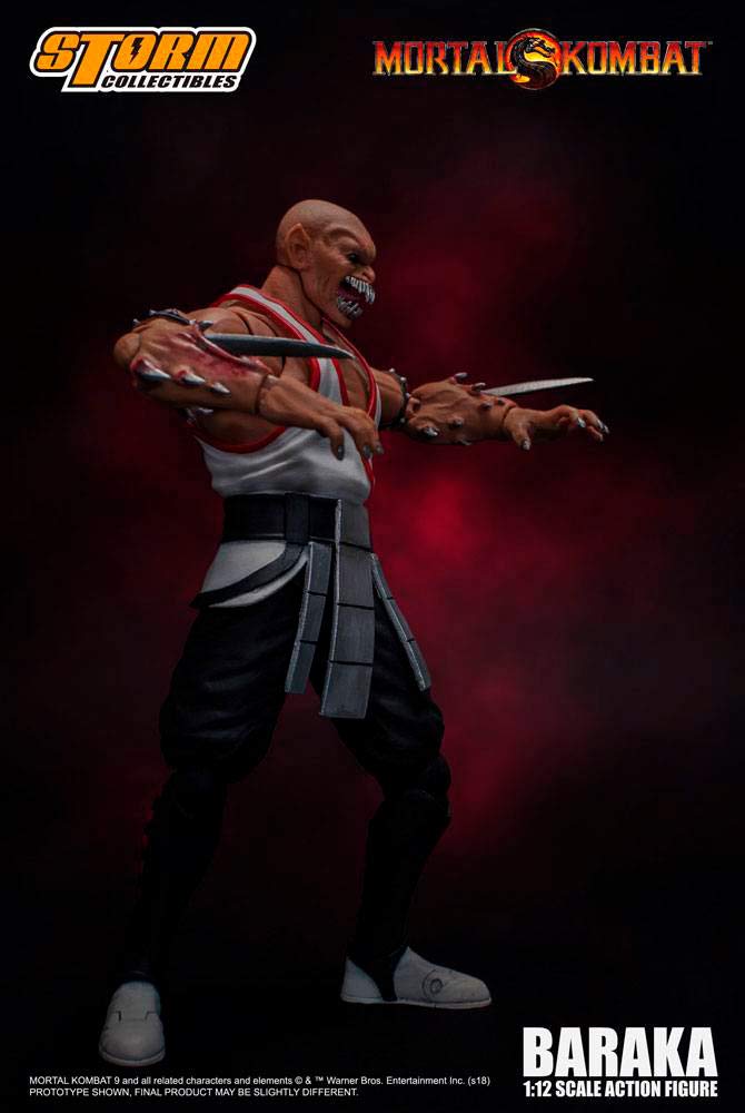  Mortal Kombat Storm COLLECTIBLES Baraka Figure : Toys & Games