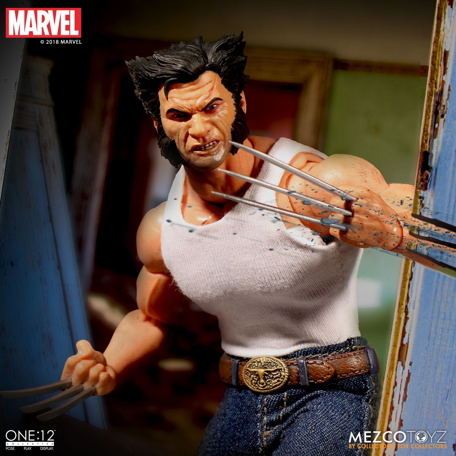 Mezco One:12 Collective Logan X-Men Marvel Action Figure - Collectors Row Inc.