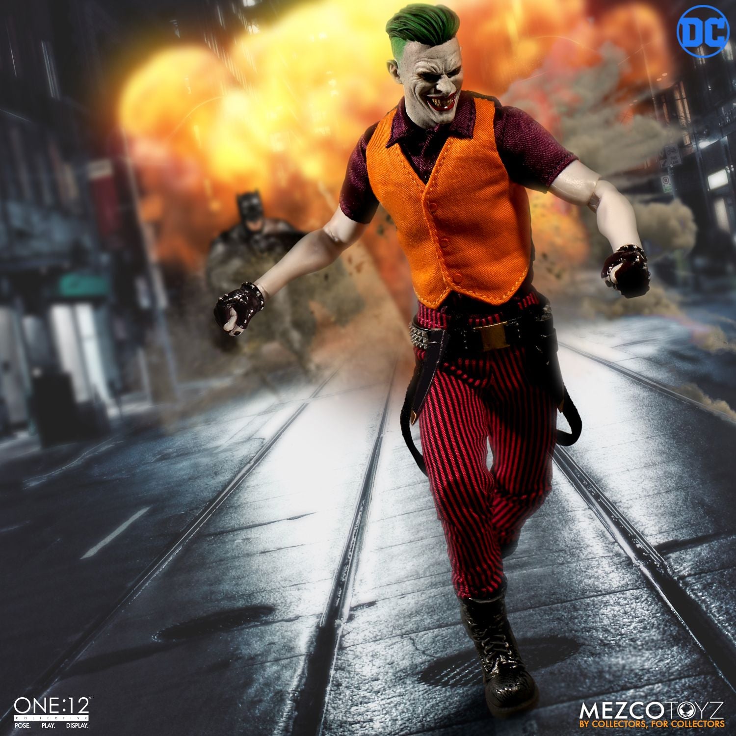 Mezco Toys One: 12 Collective: DC The Joker Clown Prince of Crime Edition Action Figure - Collectors Row Inc.