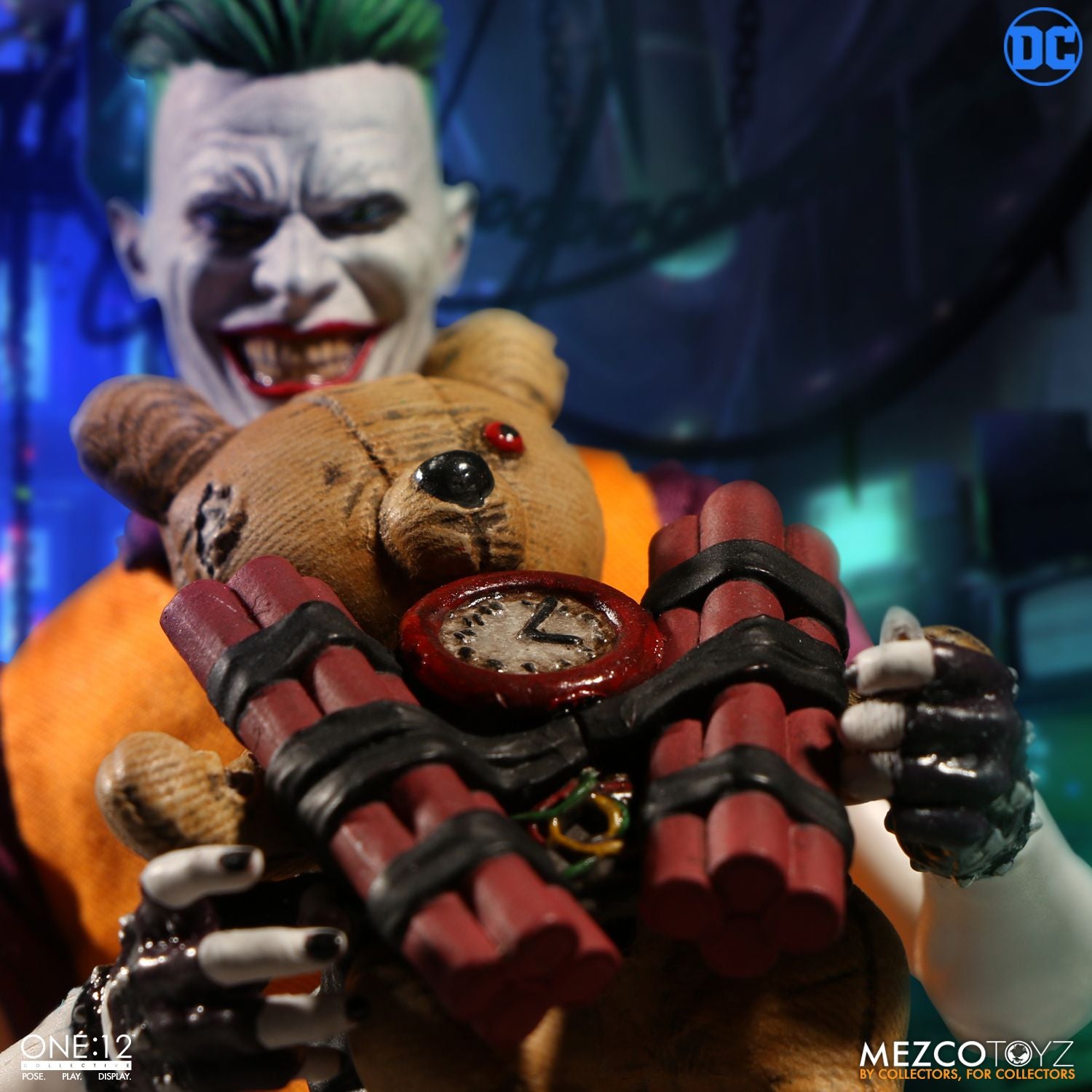 Mezco Toys One: 12 Collective: DC The Joker Clown Prince of Crime Edition Action Figure - Collectors Row Inc.