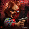 Child&#39;s Play 3: Talking Pizza Face Chucky by Mezco - Collectors Row Inc.