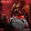 Child&#39;s Play 3: Talking Pizza Face Chucky by Mezco - Collectors Row Inc.