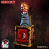 Mezco Chuck Burst-A-Box Bride of Chucky Childs Play - Collectors Row Inc.