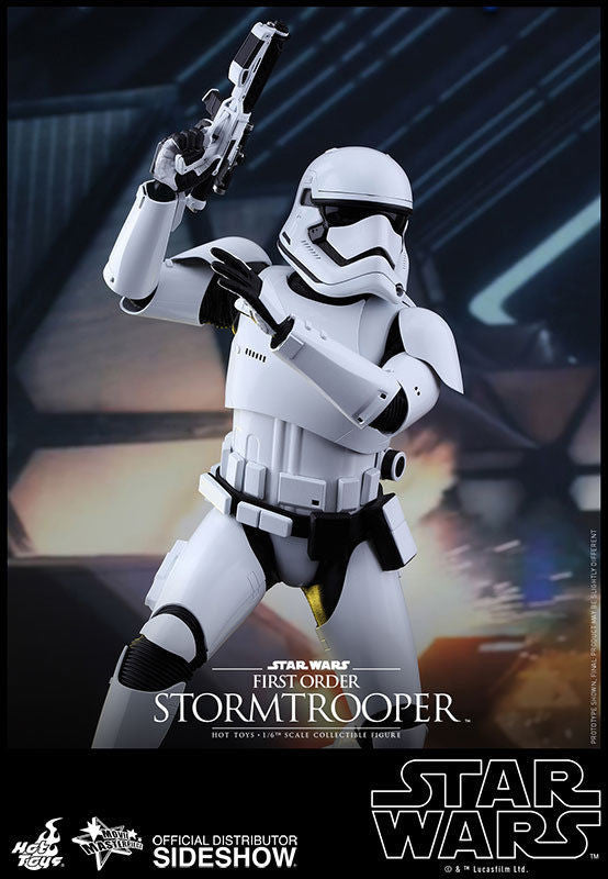 First Order Stormtrooper Star Wars Movie Masterpiece Series - Sixth Scale Figure by Hot Toys - Collectors Row Inc.