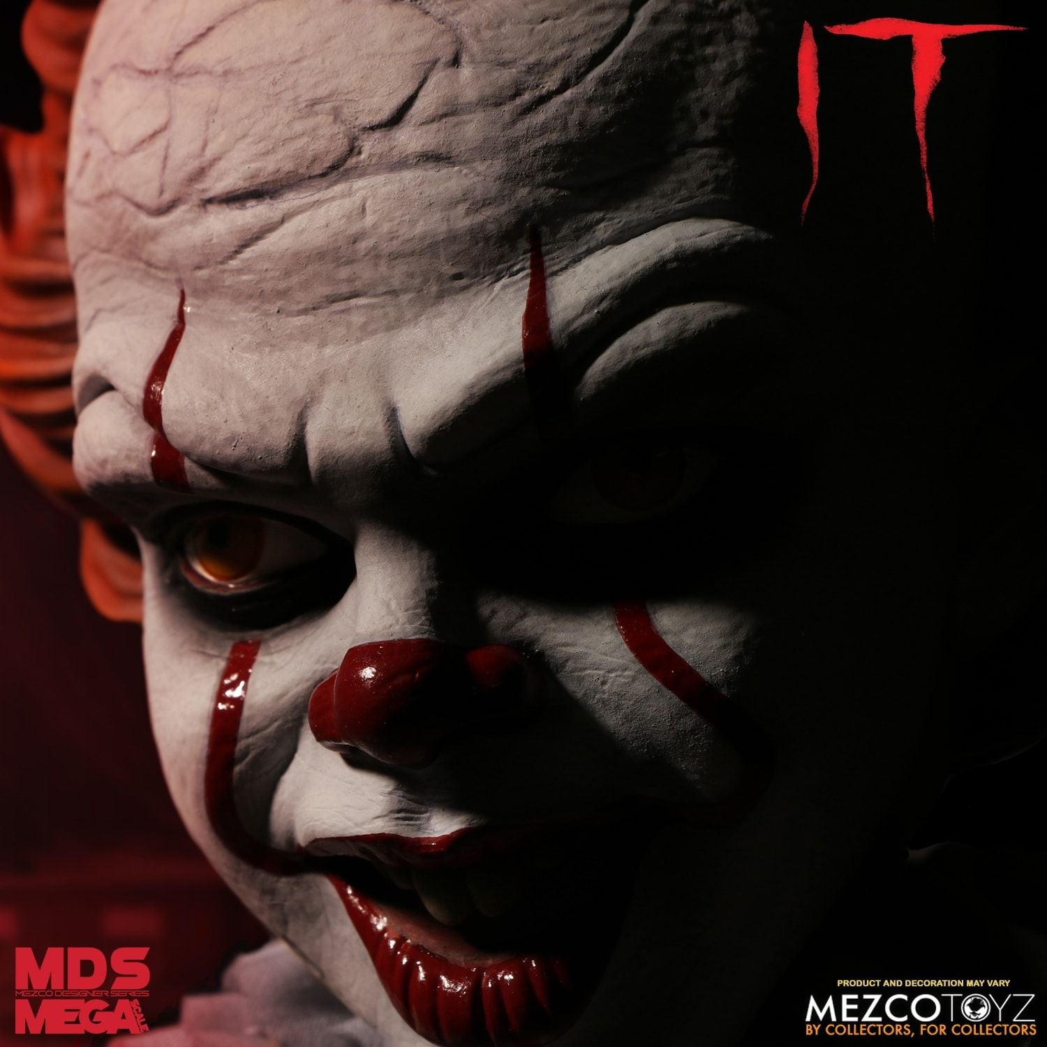 Mezco Pennywise IT 2017 Mega Scale Talking Figure Designer Series - Collectors Row Inc.