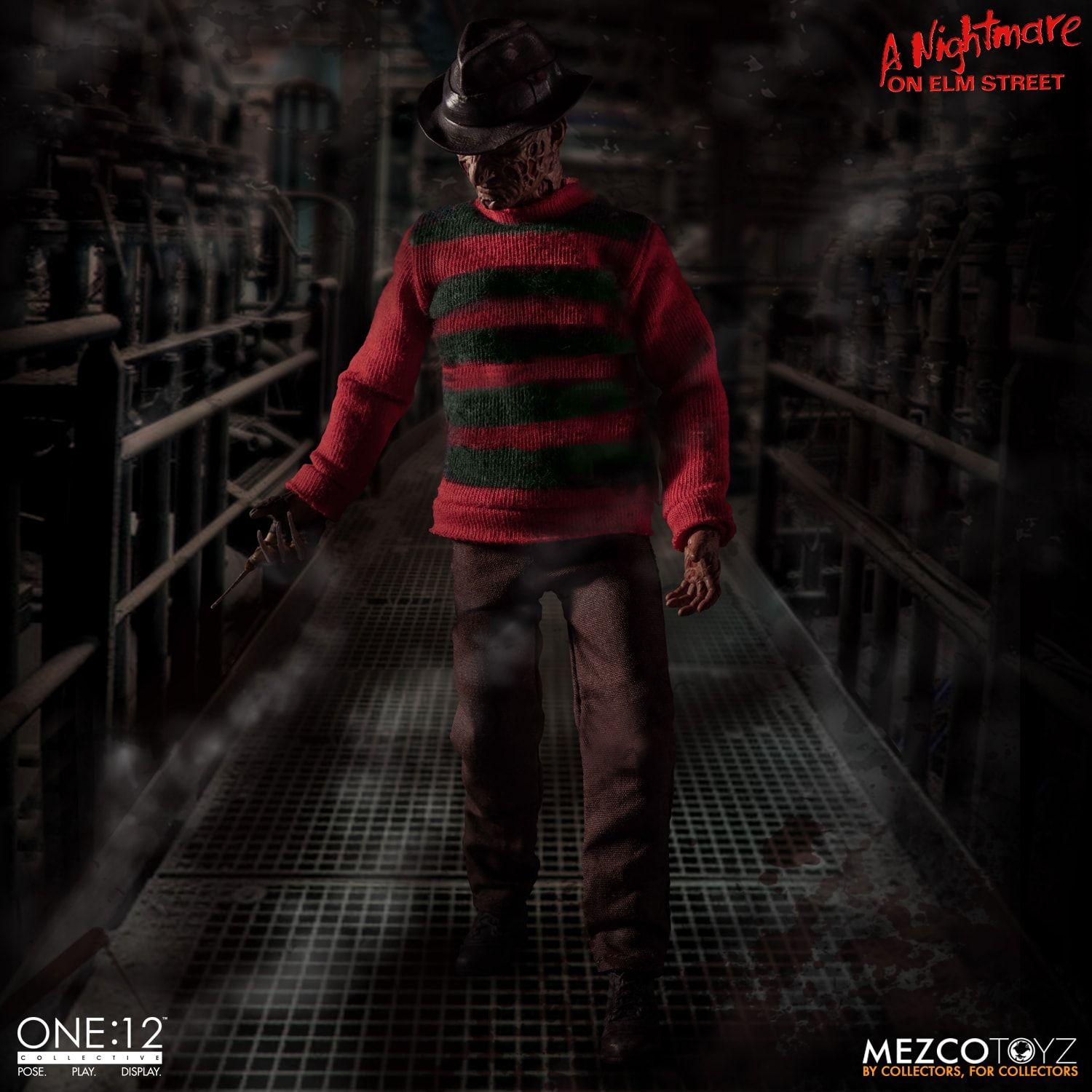 Mezco Freddy Kreuger One 12 Collective Figure A Nightmare on Elm Street - Collectors Row Inc.