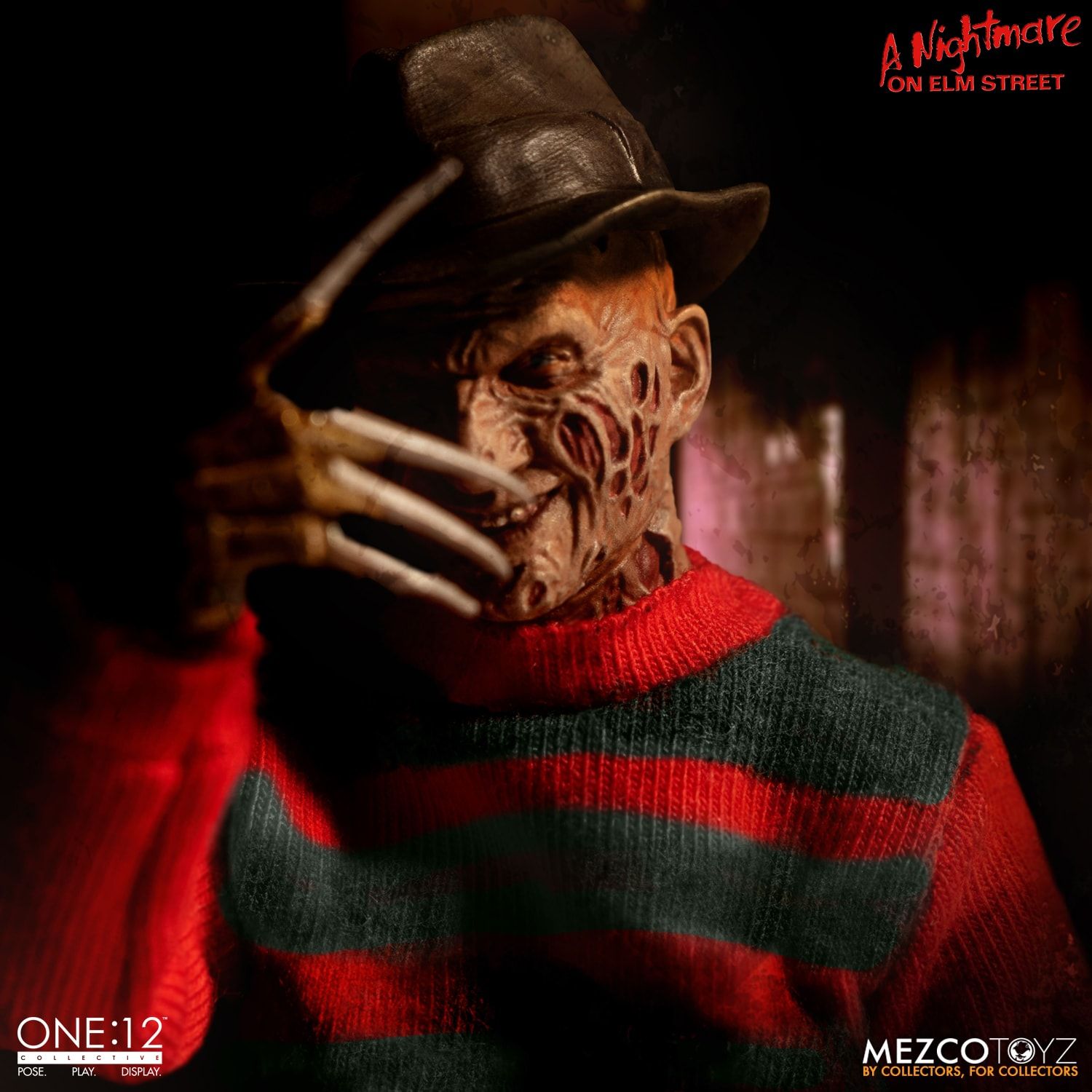 Mezco Freddy Kreuger One 12 Collective Figure A Nightmare on Elm Street - Collectors Row Inc.