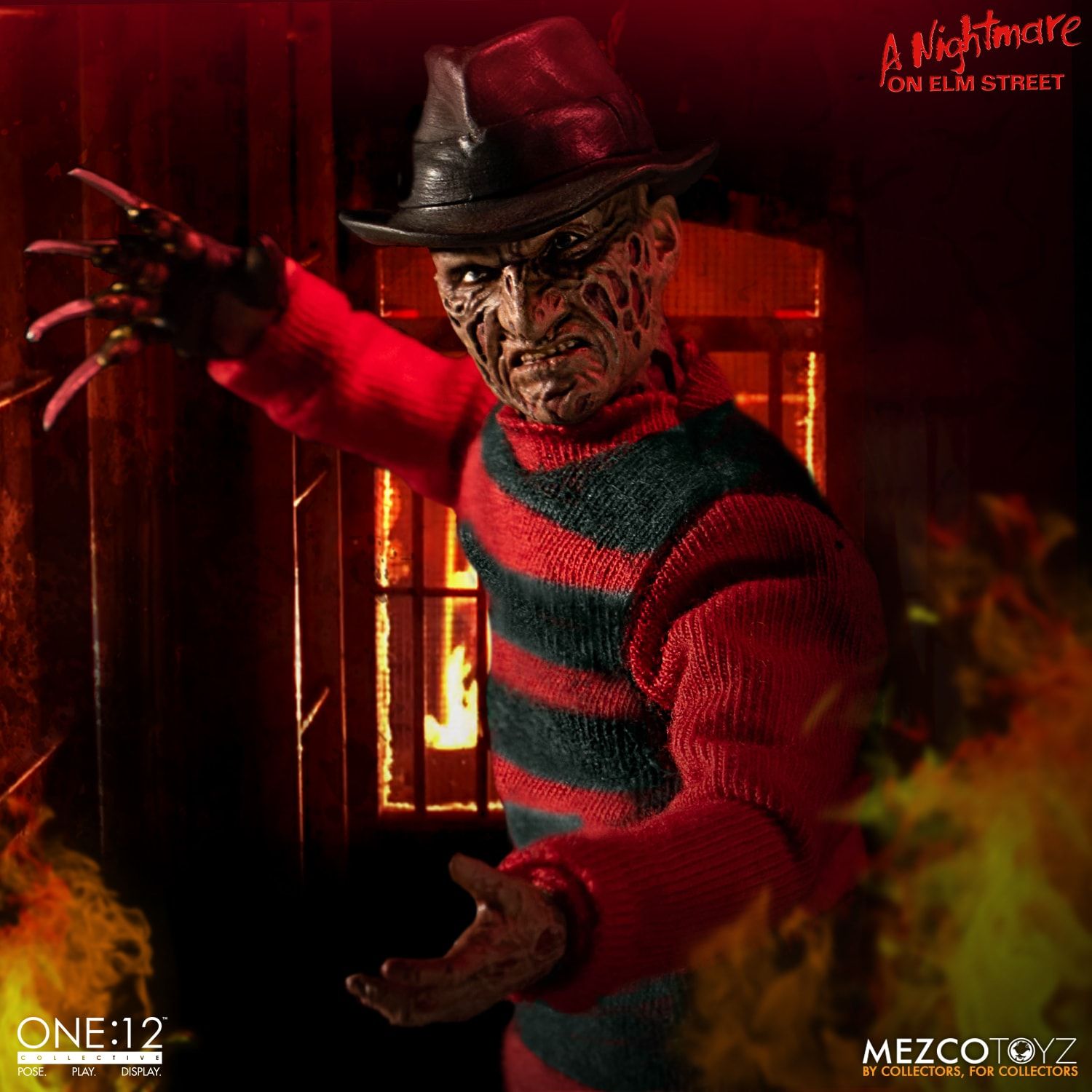 Mezco Freddy Kreuger One 12 Collective Figure A Nightmare on Elm Street - Collectors Row Inc.