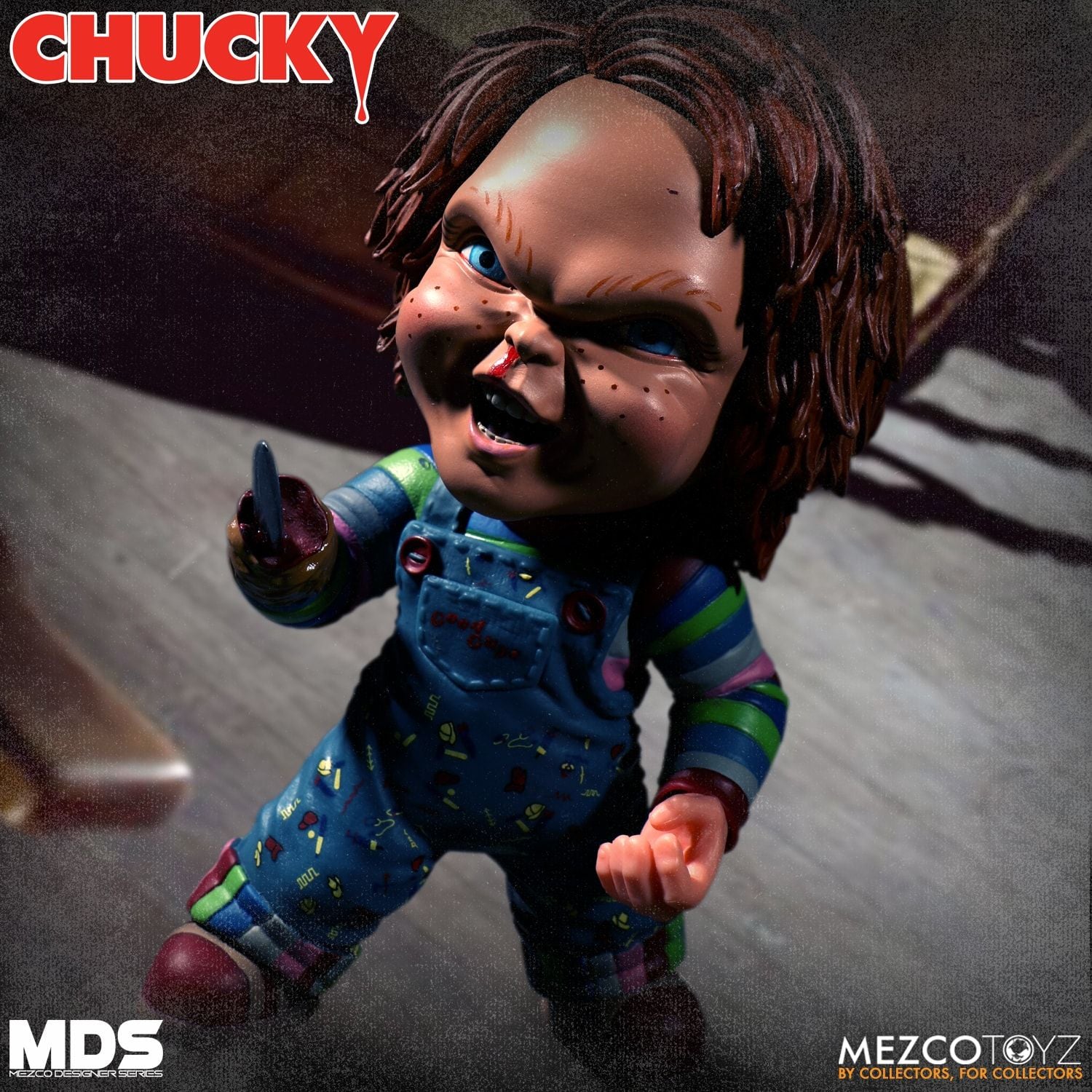 Mezco Chucky Designer Series Deluxe MDS Childs Play Action Figure - Collectors Row Inc.