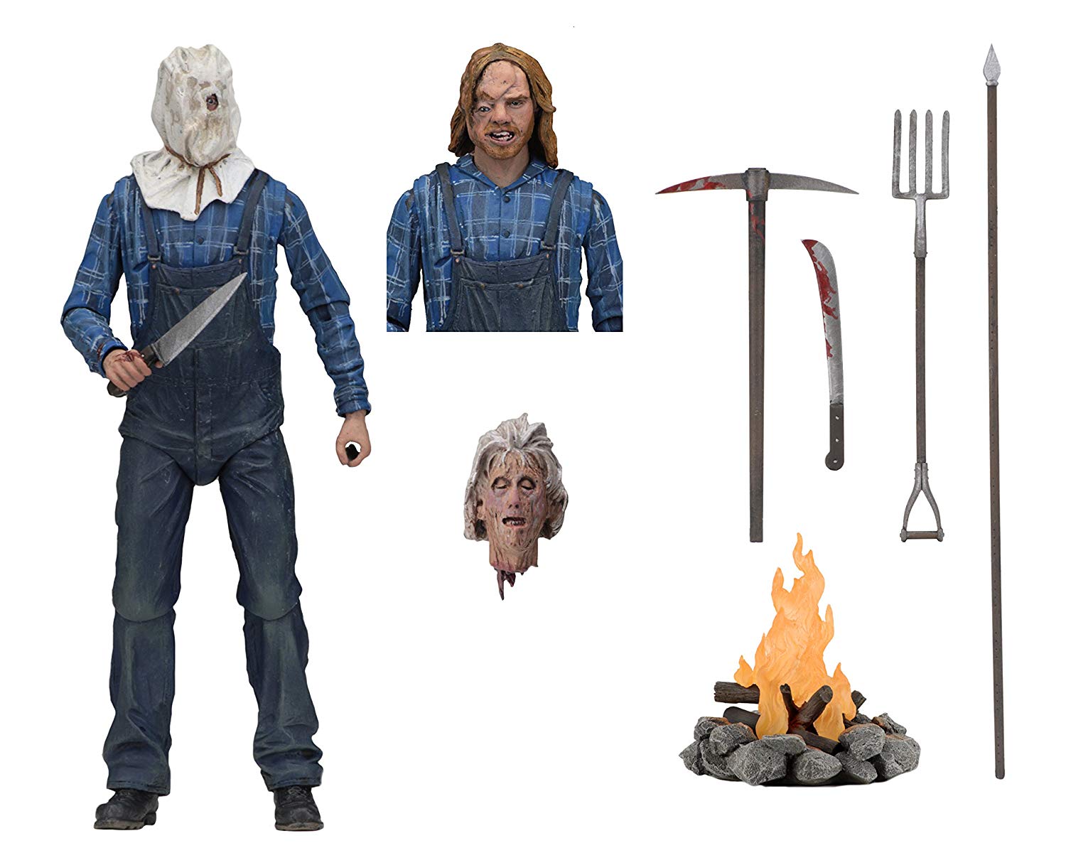 NECA Friday the 13th - 7" Scale Action Fig - Ultimate Part 2 Jason - Collectors Row Inc.