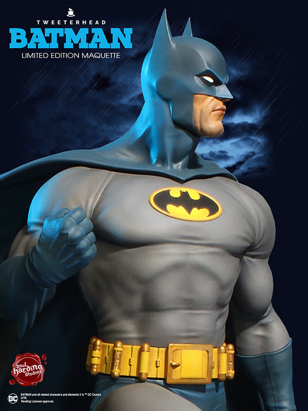 Tweeterhead Batman Super Powers Maquette DC Comics EXCLUSIVE Statue - Collectors Row Inc.