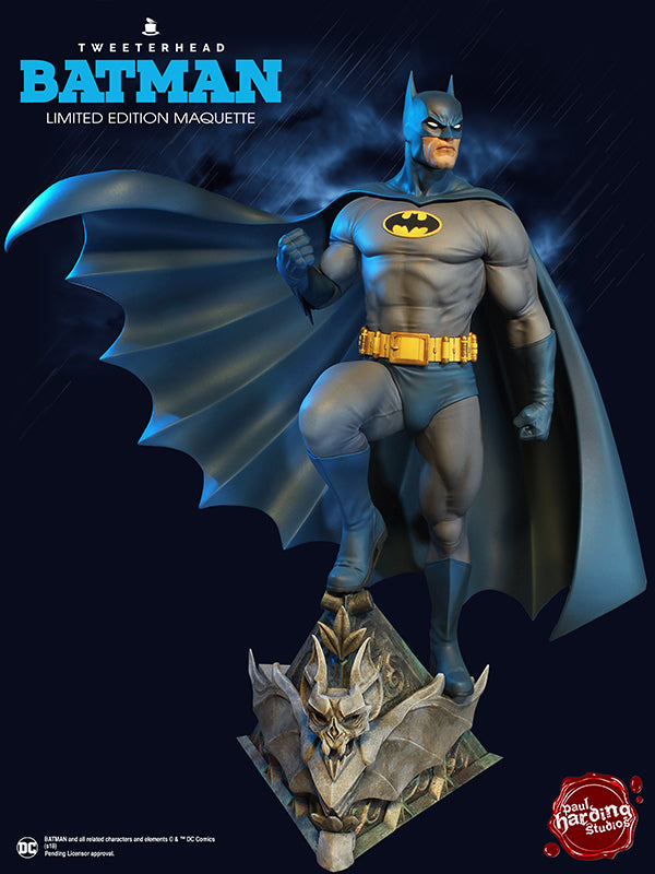 Tweeterhead Batman Super Powers Maquette DC Comics EXCLUSIVE Statue - Collectors Row Inc.