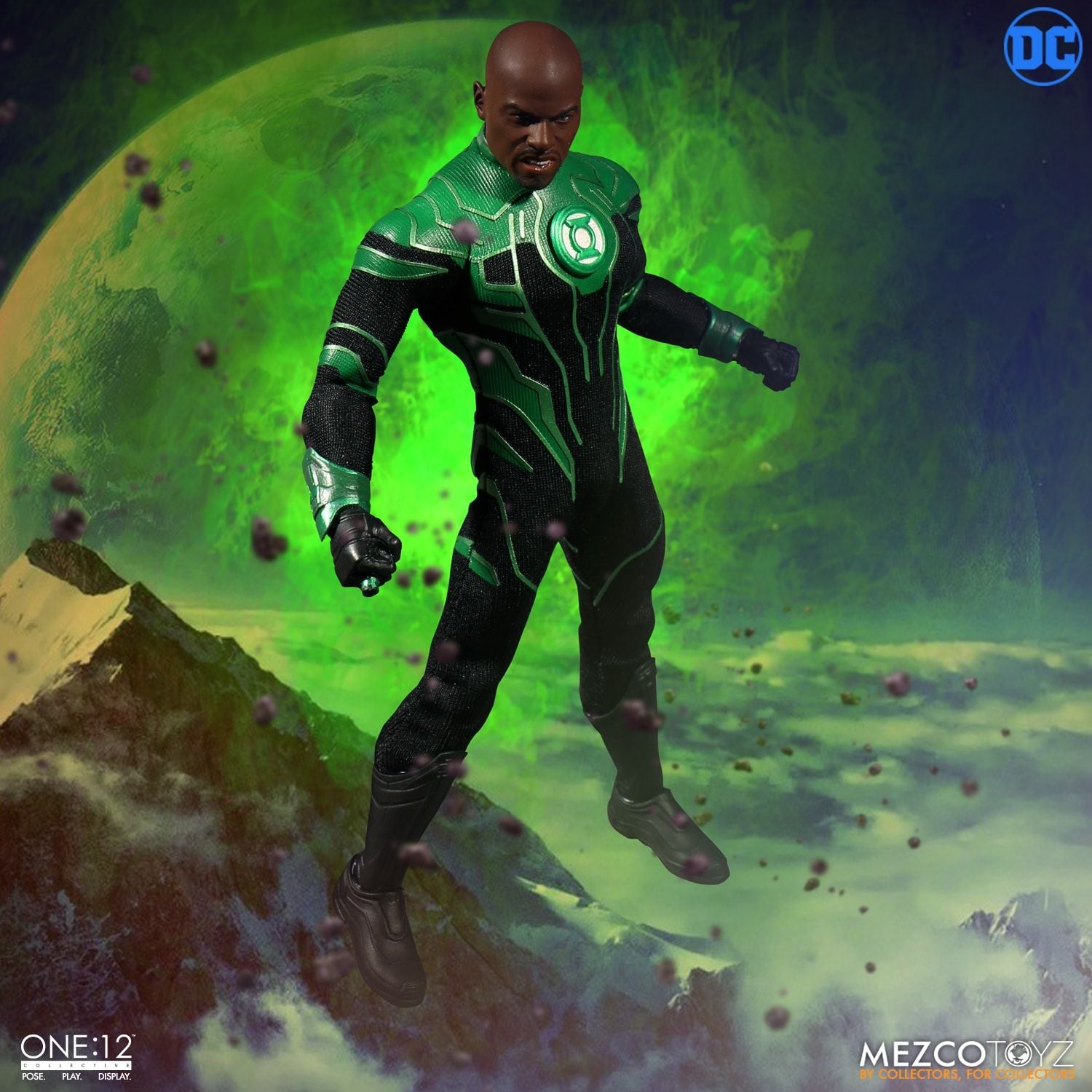 Mezco Green Lantern One:12 Collective John Stewart Action Figure