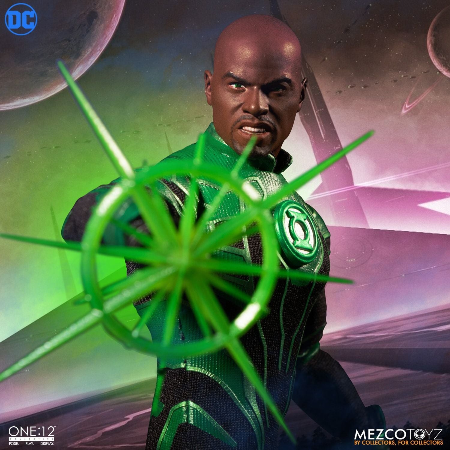 Mezco Green Lantern One:12 Collective John Stewart Action Figure