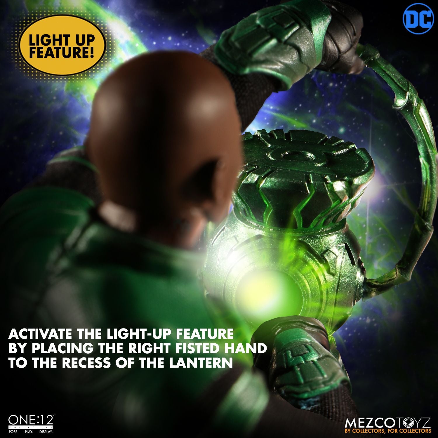 Mezco Green Lantern One:12 Collective John Stewart Action Figure - Collectors Row Inc.
