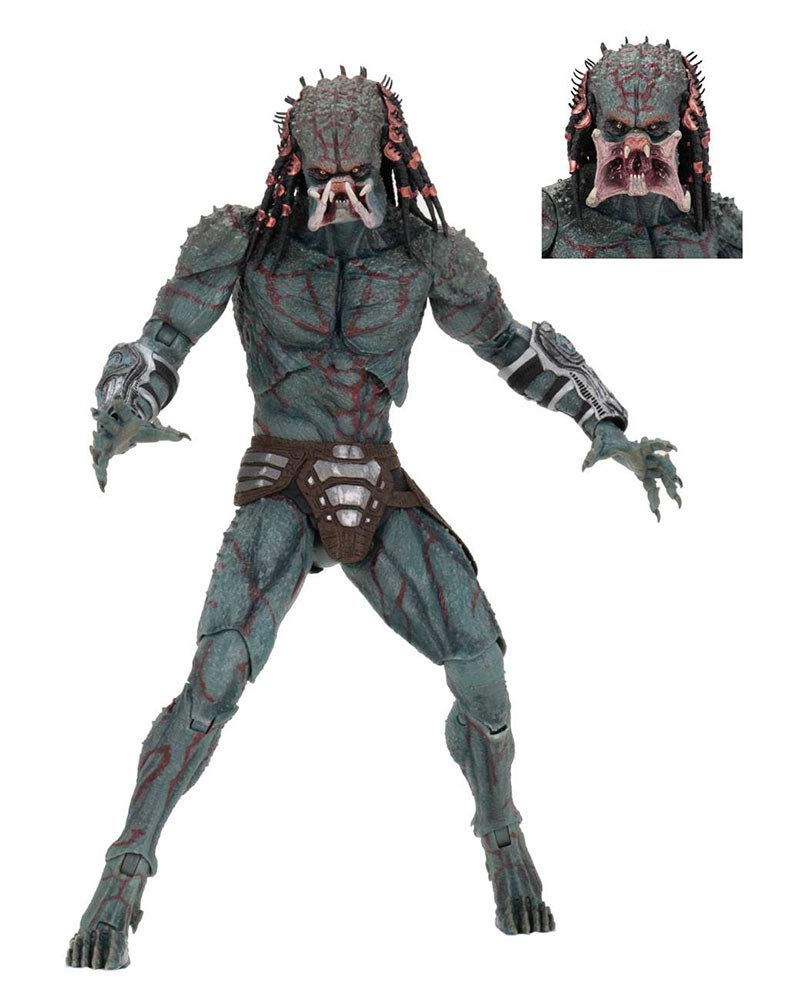 NECA - Predator (2018) - 7" Scale Action Figure - Deluxe Armored Assassin Predator - Collectors Row Inc.