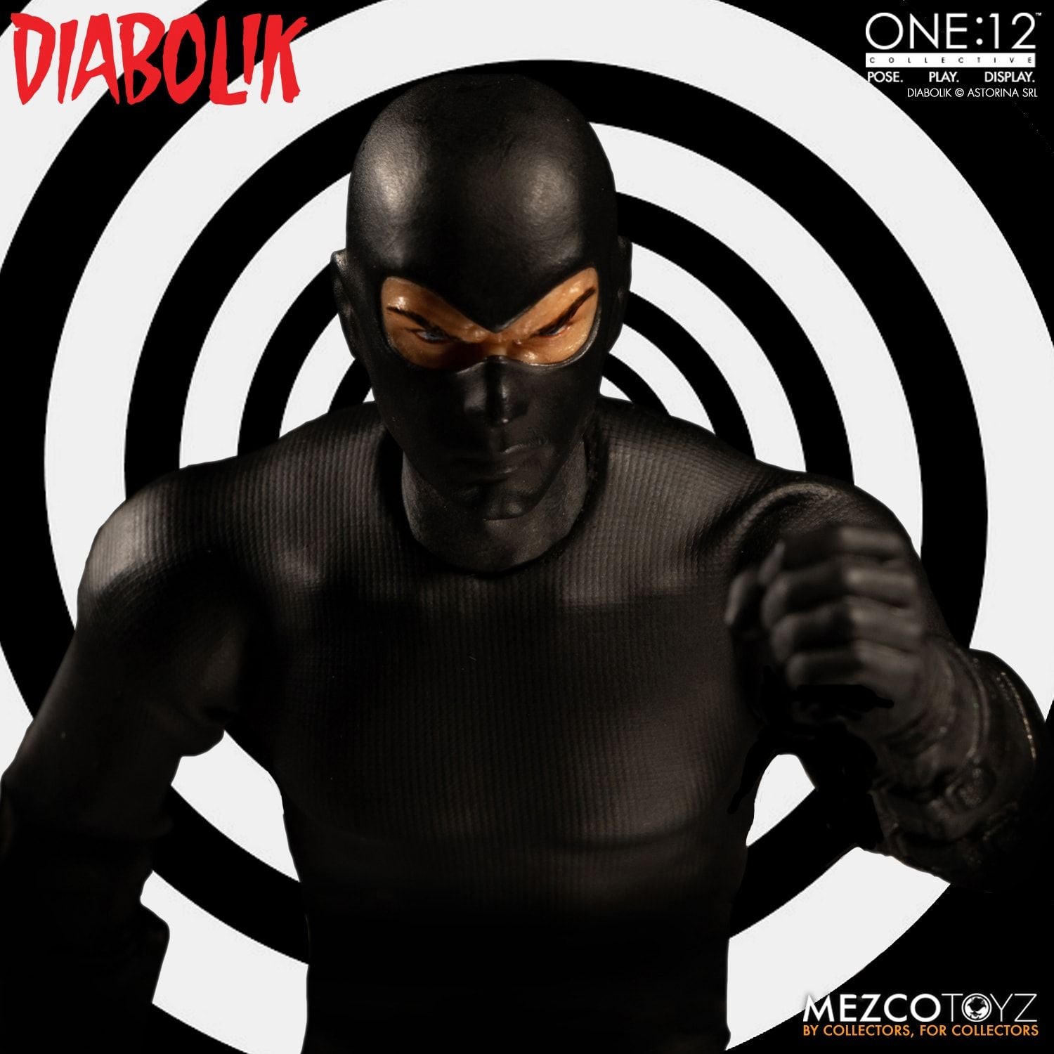Mezco One:12 Collective Diabolik Action Figure Fumetti Neri Comics - Collectors Row Inc.