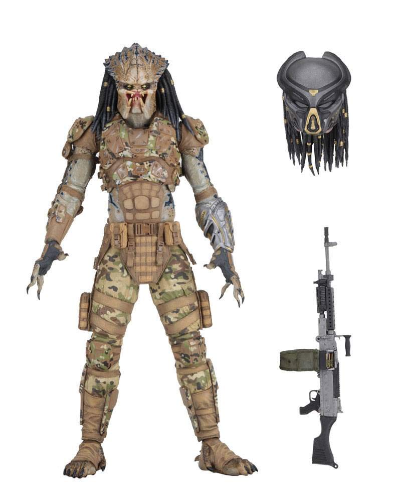 NECA - Predator (2018) - 7" Scale Action Figure - Emissary 2 - Collectors Row Inc.