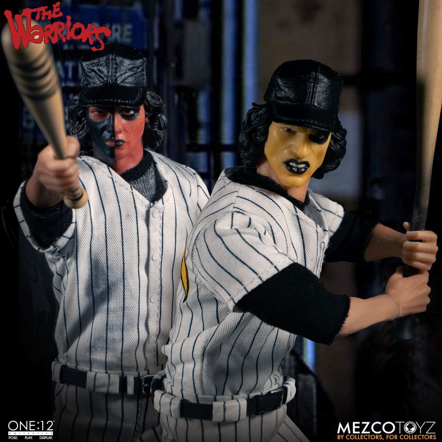 Mezco Warriors One:12 Collective Action Figure Set wit Collectible Tin Case - Collectors Row Inc.