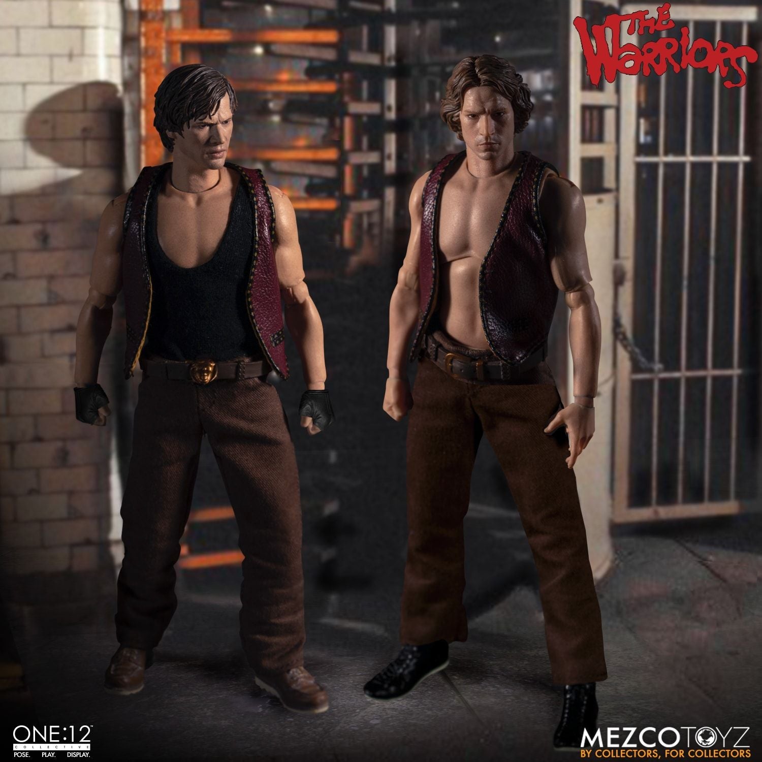 Mezco Warriors One:12 Collective Action Figure Set wit Collectible Tin Case - Collectors Row Inc.