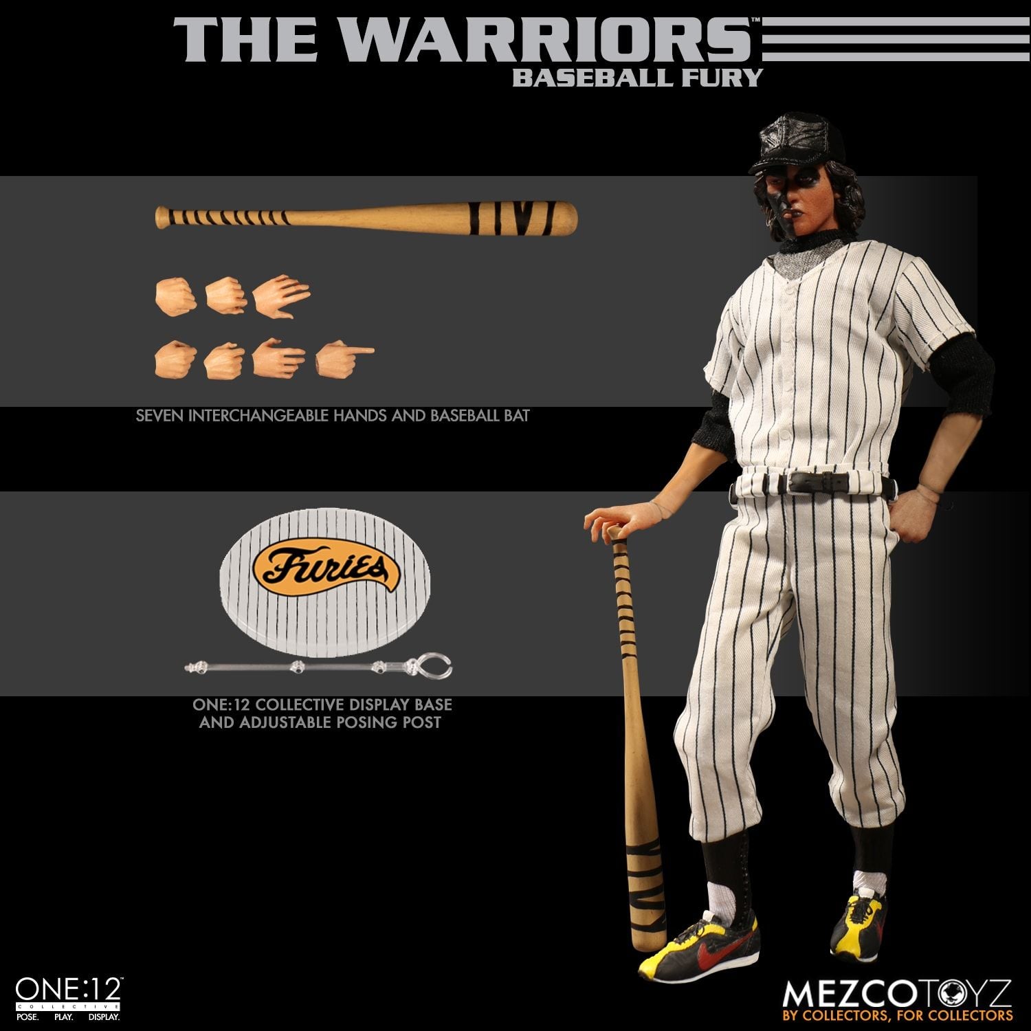 Mezco Warriors One:12 Collective Action Figure Set wit Collectible Tin Case - Collectors Row Inc.