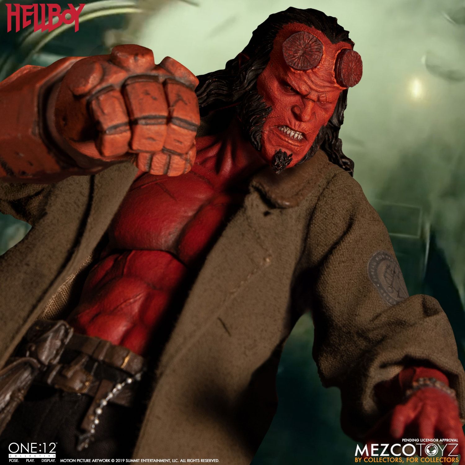 One:12 Collective Hellboy (2019) Action Figure - Collectors Row Inc.