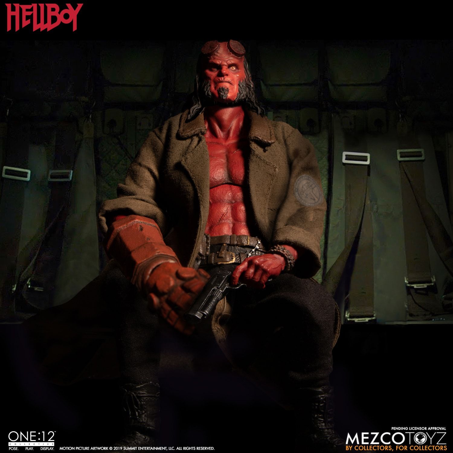 One:12 Collective Hellboy (2019) Action Figure - Collectors Row Inc.