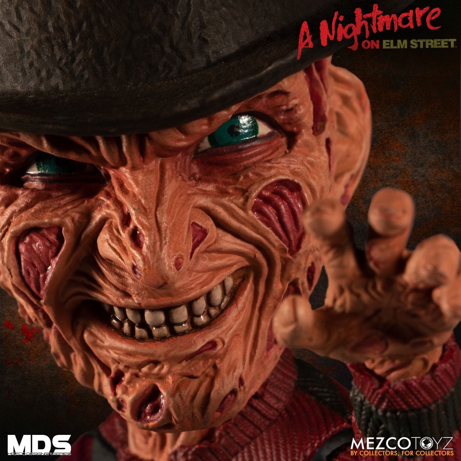 Mezco Freddy Krueger A Nightmare on Elm Street 3: Dream Warriors Designer Series MDS Action Figure - Collectors Row Inc.