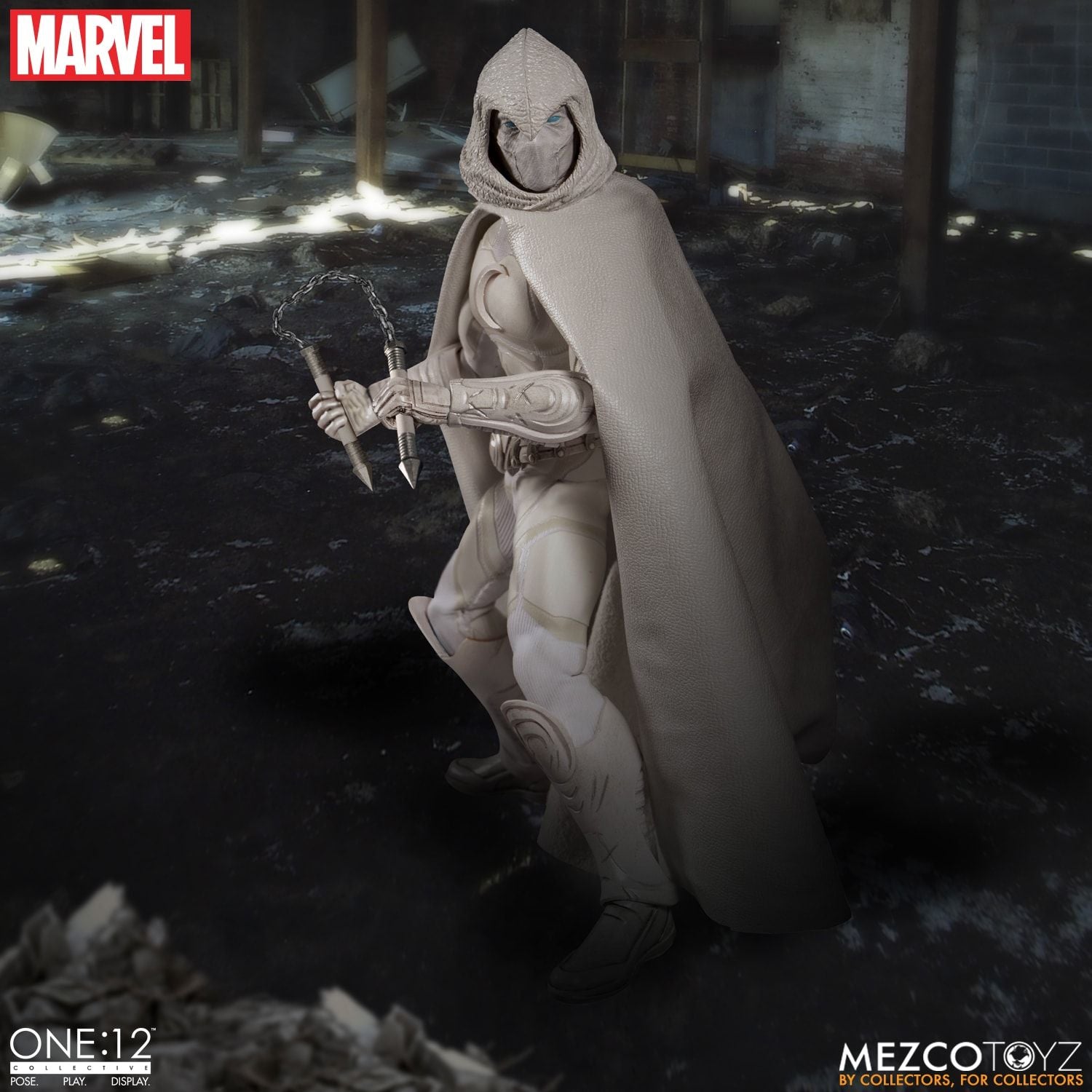Mezco Marvel One:12 Collective Moon Knight Action Figure - Collectors Row Inc.