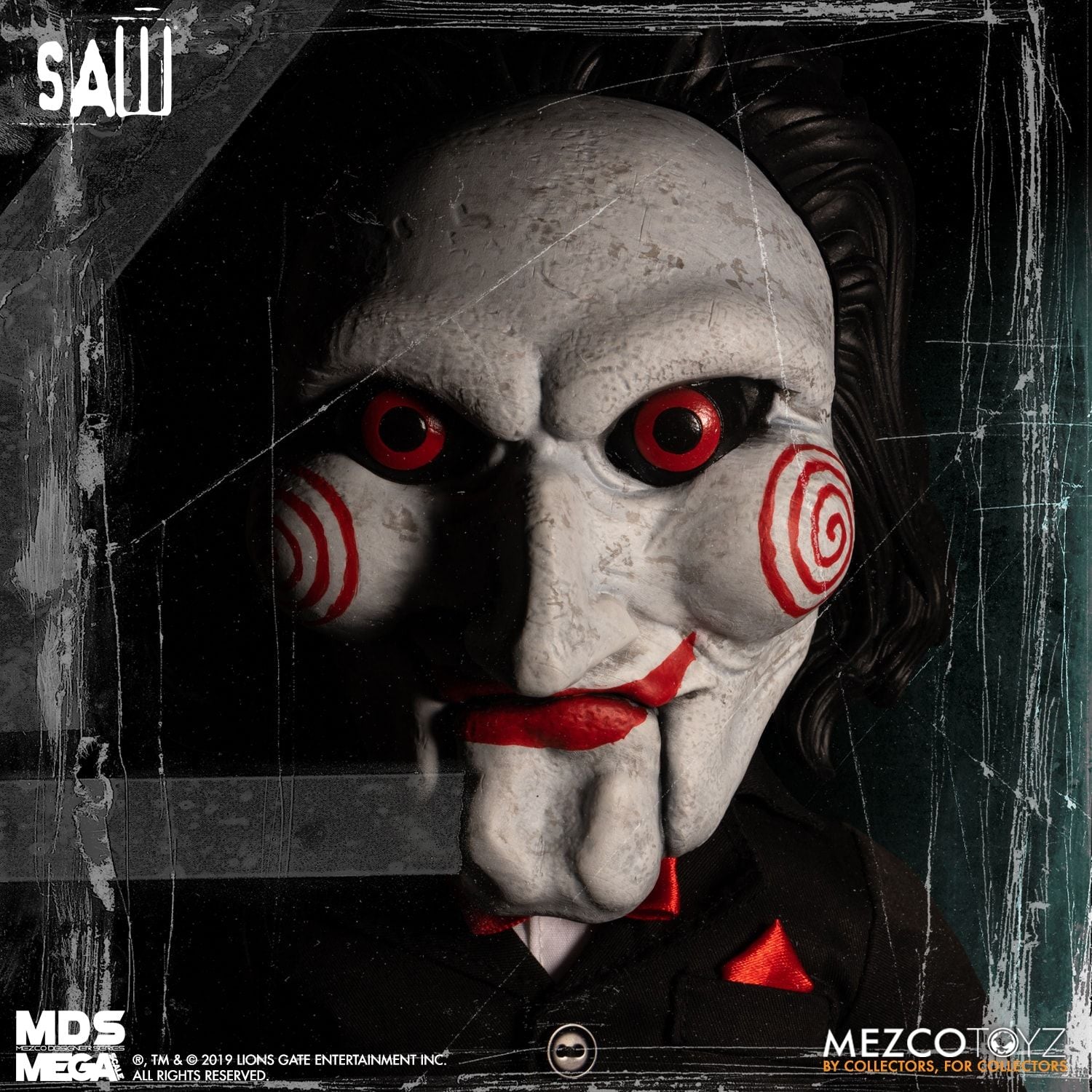 Mezco Designer Series MDS Mega Scale Saw Talking Billy Doll Figure - Collectors Row Inc.