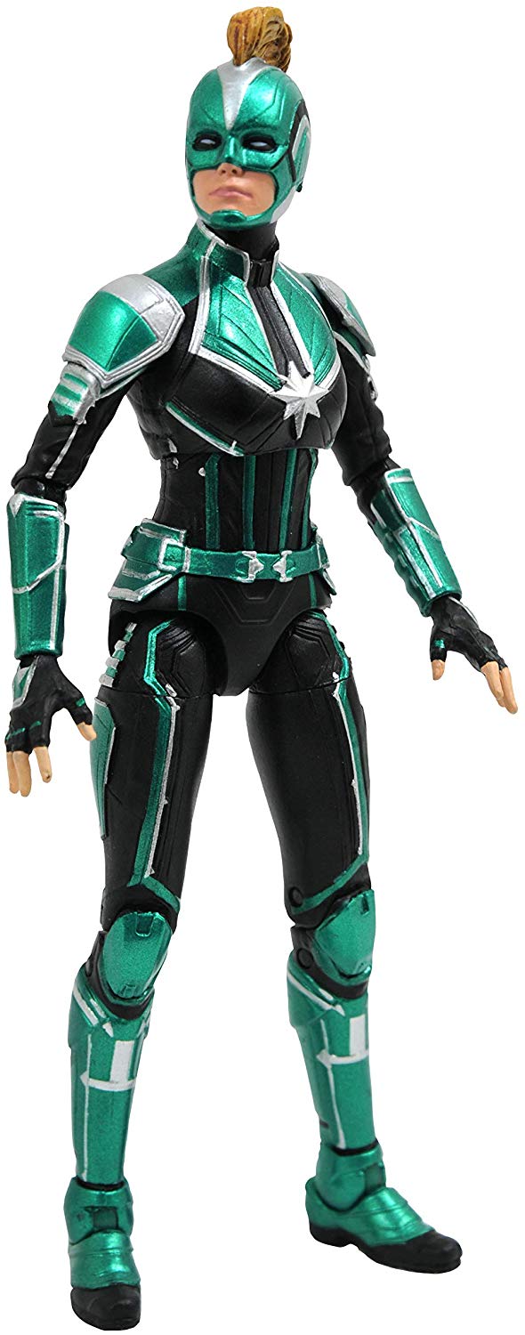Marvel Select Captain Marvel Starforce Uniform Version Action Figure - Collectors Row Inc.
