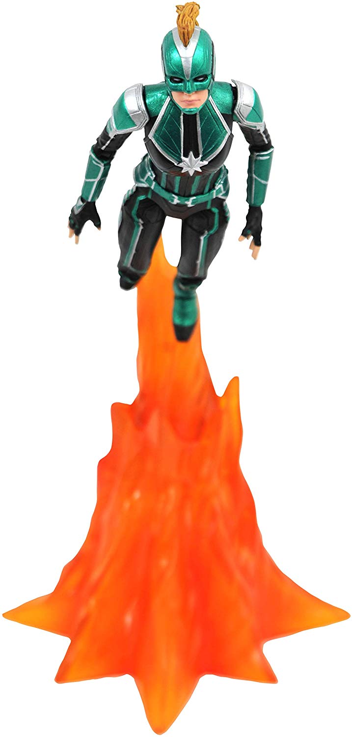 Marvel Select Captain Marvel Starforce Uniform Version Action Figure - Collectors Row Inc.
