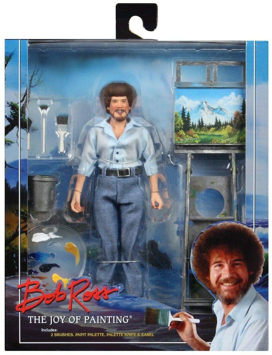 Bob Ross - 8&quot; Clothed Action Figure