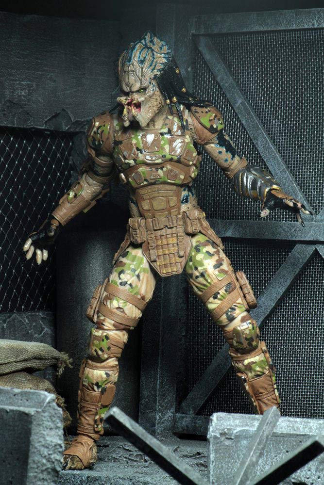 NECA - Predator (2018) - 7" Scale Action Figure - Emissary 2 - Collectors Row Inc.