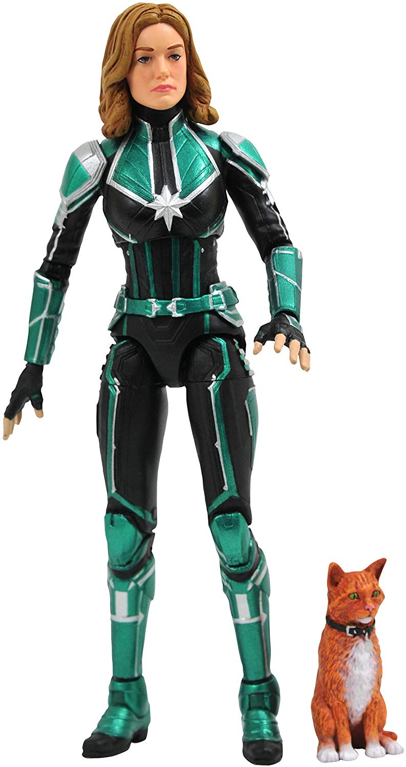 Marvel Select Captain Marvel Starforce Uniform Version Action Figure - Collectors Row Inc.