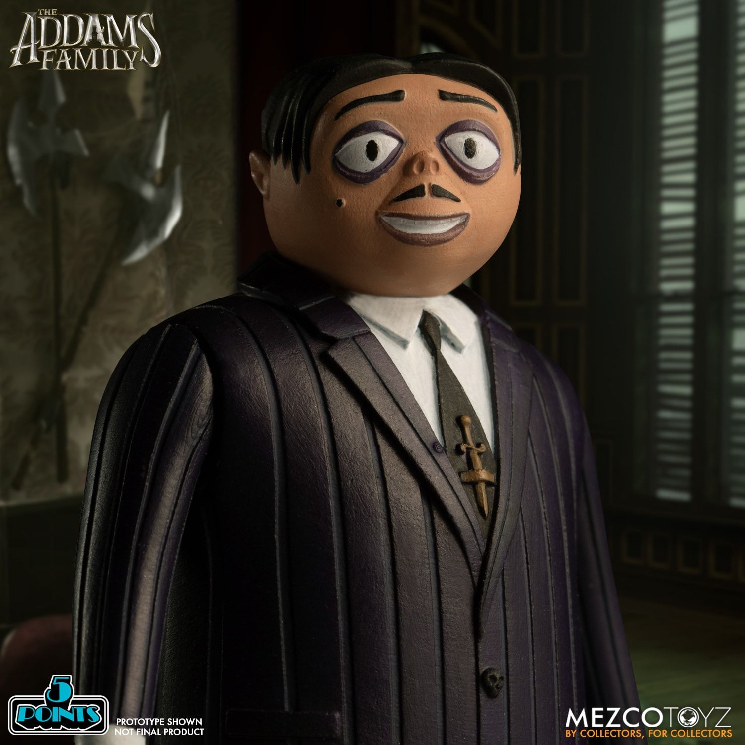 Mezco The Addams Family Set of 4 (8 Characters) by 5 Point - Collectors Row Inc.