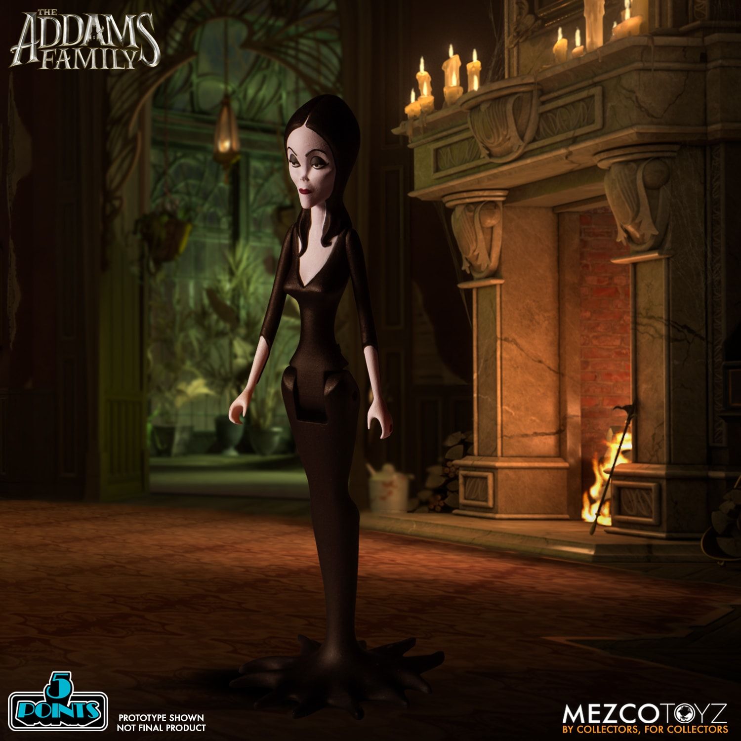 Mezco The Addams Family Set of 4 (8 Characters) by 5 Point - Collectors Row Inc.