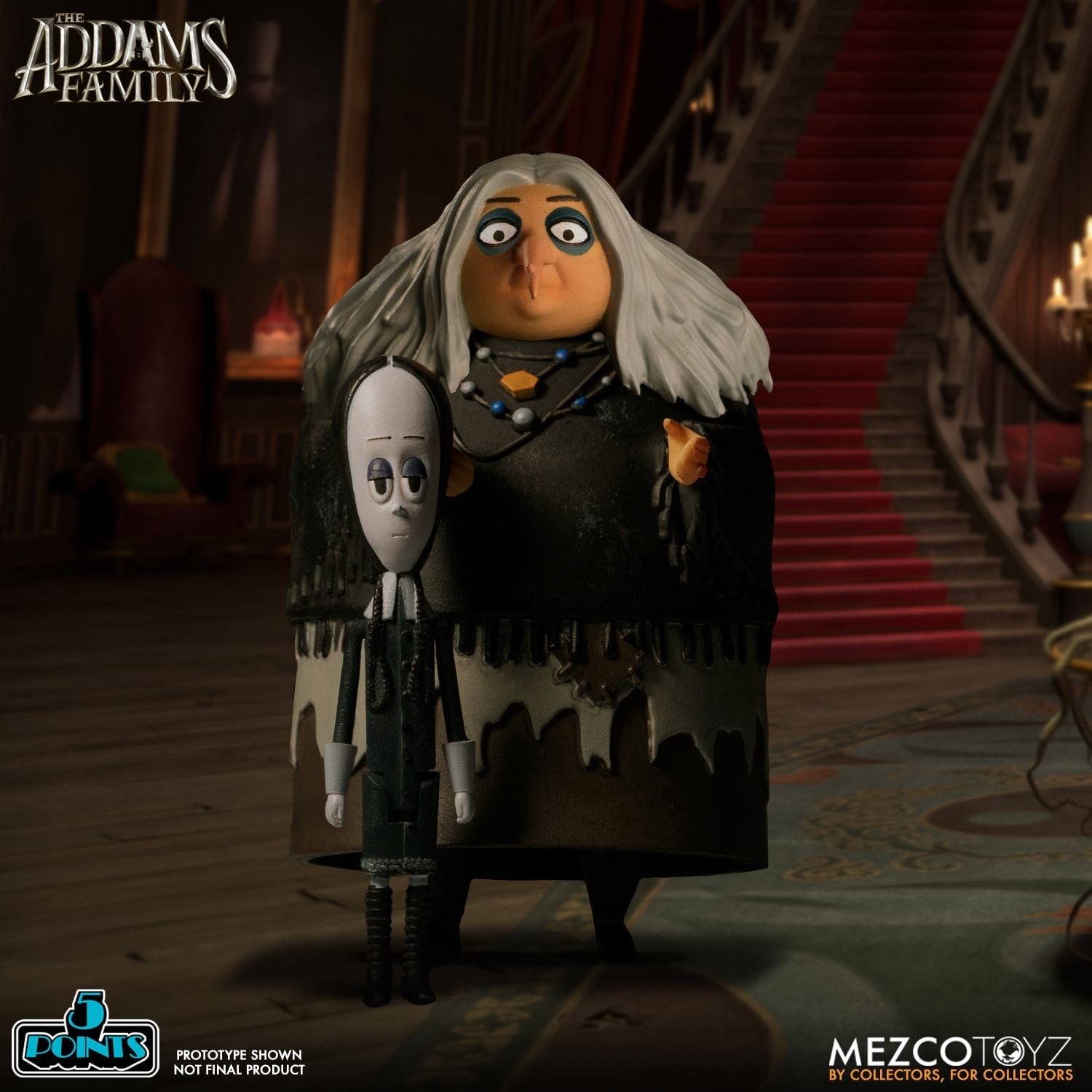 Mezco The Addams Family Set of 4 (8 Characters) by 5 Point - Collectors Row Inc.