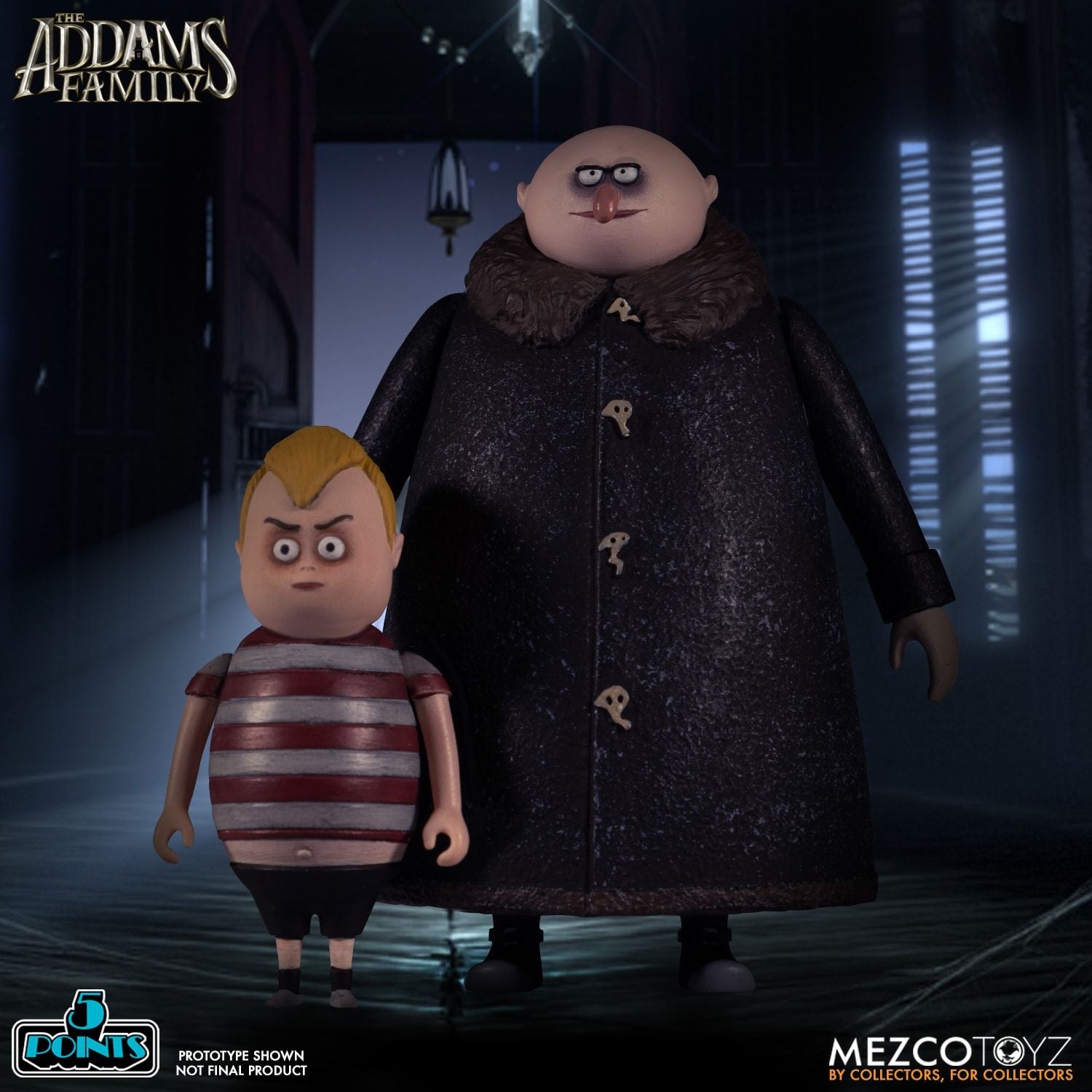 Mezco The Addams Family Set of 4 (8 Characters) by 5 Point - Collectors Row Inc.