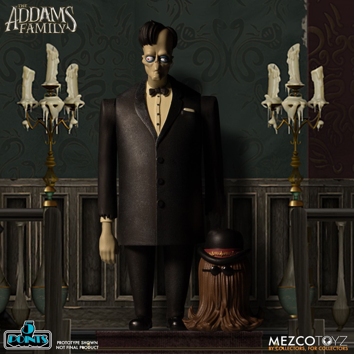 Mezco The Addams Family Set of 4 (8 Characters) by 5 Point - Collectors Row Inc.