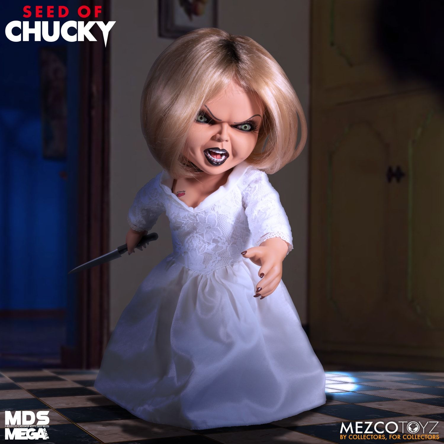Seed of Chucky Talking Tiffany Mega Scale Action Figure - Collectors Row Inc.