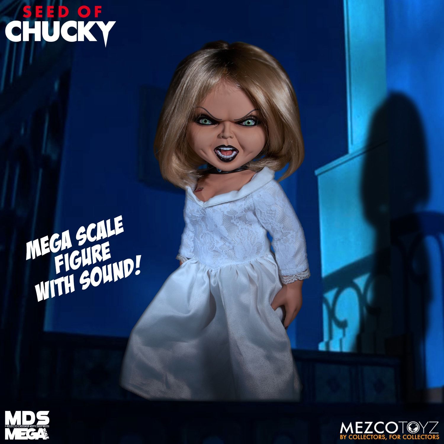 Seed of Chucky Talking Tiffany Mega Scale Action Figure - Collectors Row Inc.